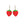 Load image into Gallery viewer, Strawberry Hoop Earrings - 1
