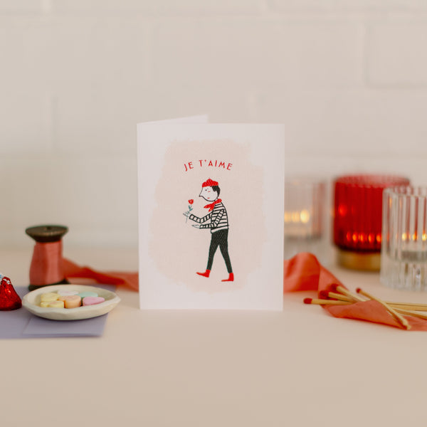 je t'aime card - 1